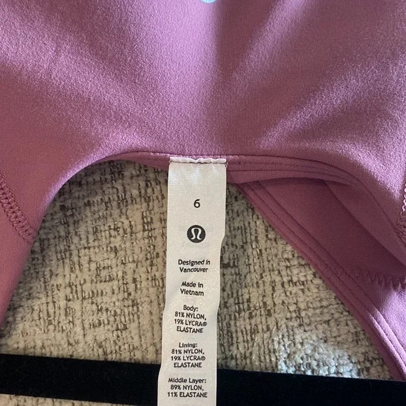 NWT lululemon Align™ Bodysuit Velvet Dust - Picture 3 of 4